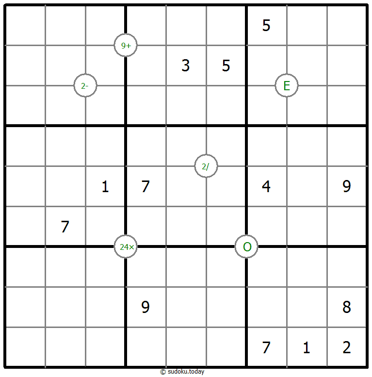 数学数独 #65630