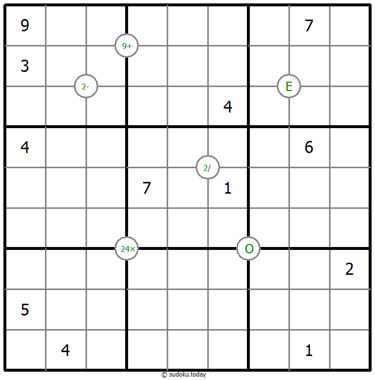 数学数独 #65651