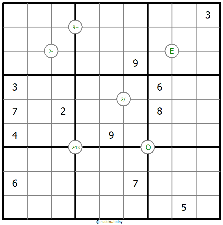 数学数独 #65653