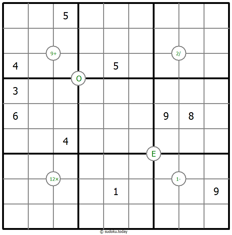 数学数独 #65657