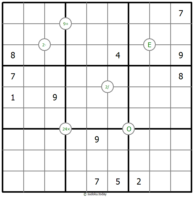 数学数独 #65671