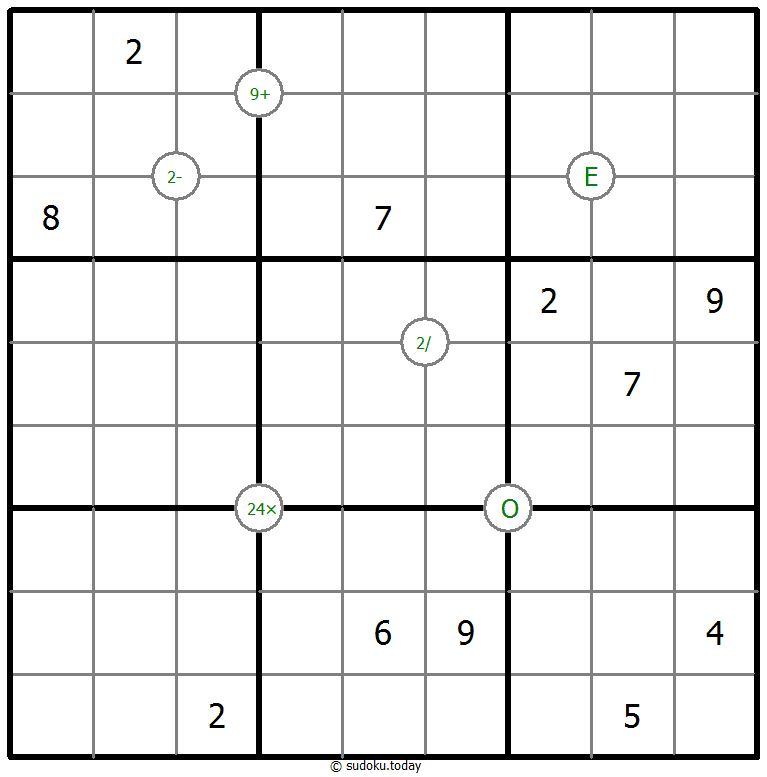 数学数独 #65674