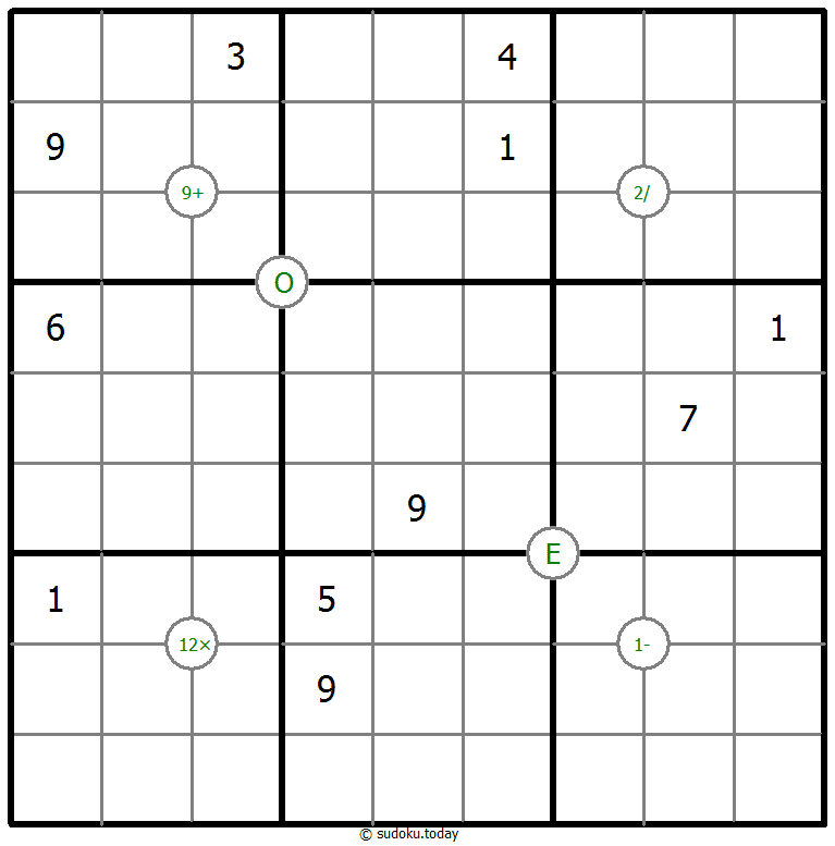 数学数独 #65682