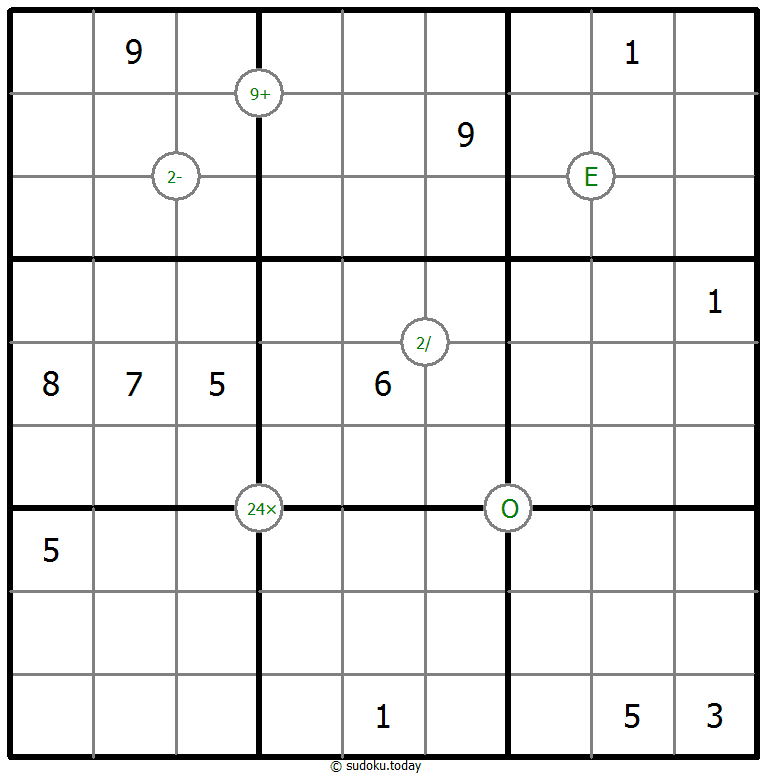 数学数独 #65701