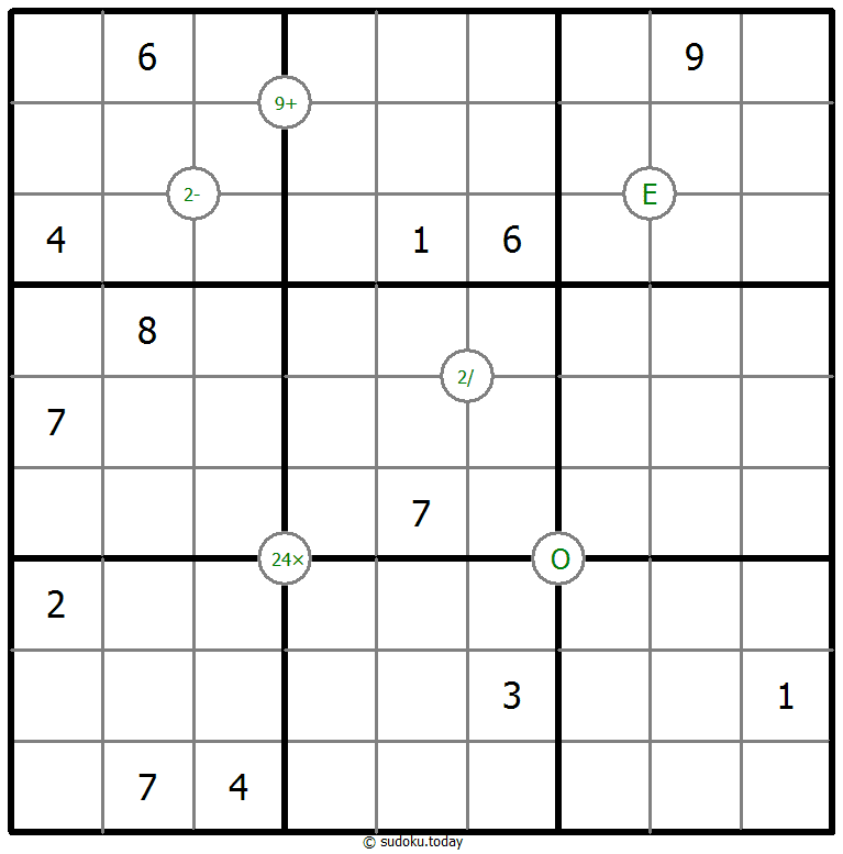 数学数独 #65718