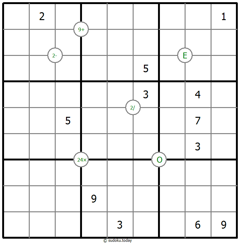 数学数独 #65725
