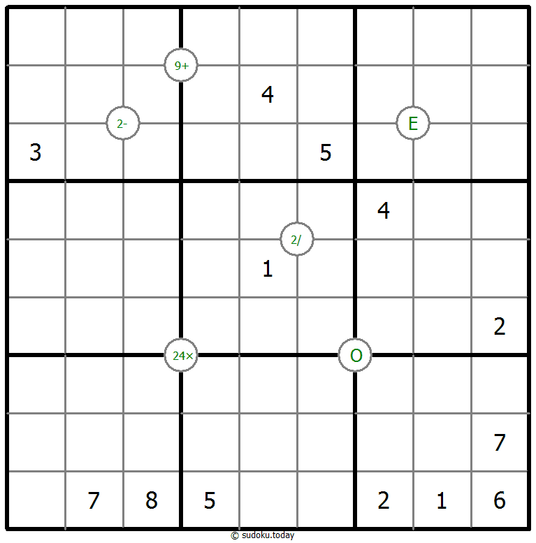 数学数独 #65730