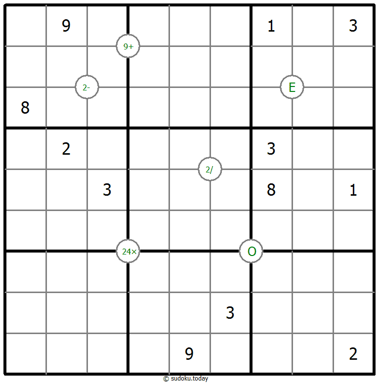 数学数独 #65731