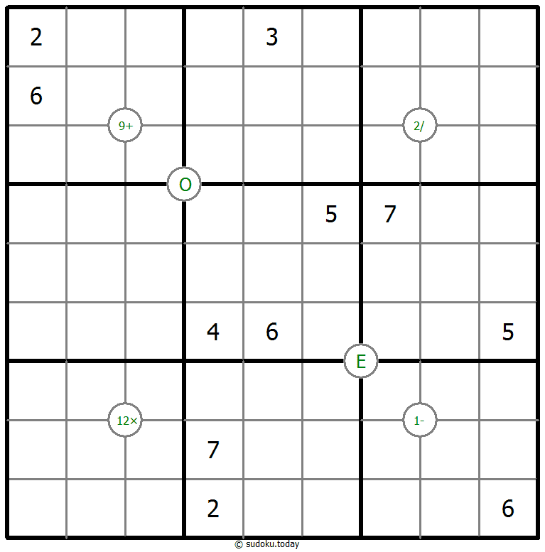 数学数独 #65734