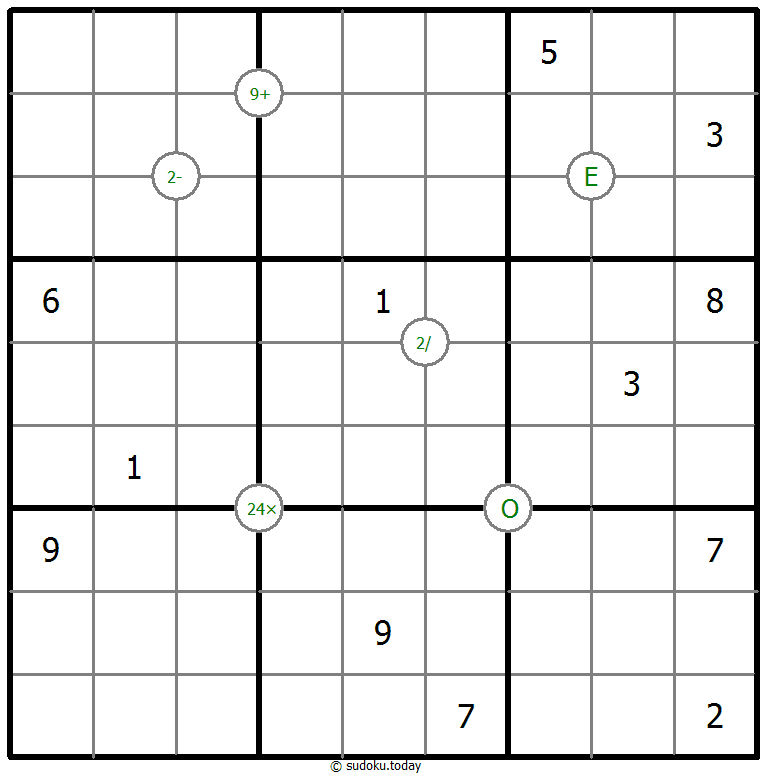数学数独 #65738