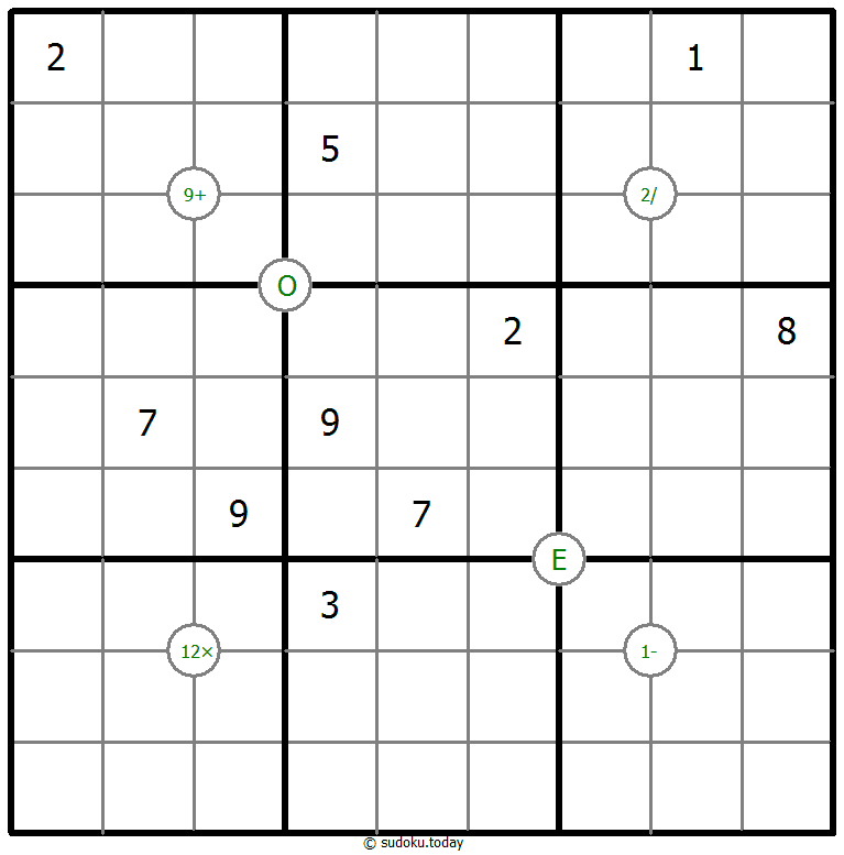 数学数独 #65739