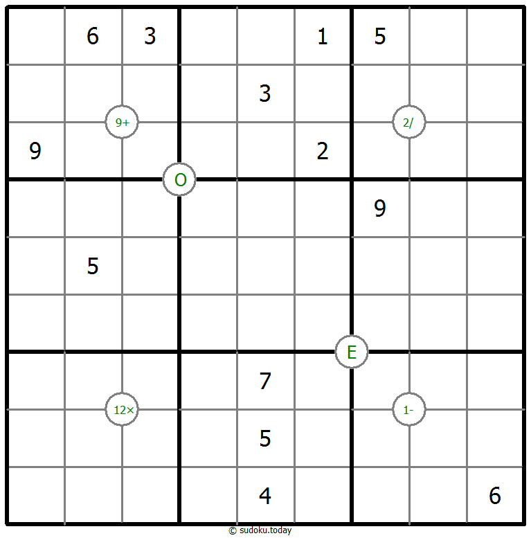数学数独 #65740