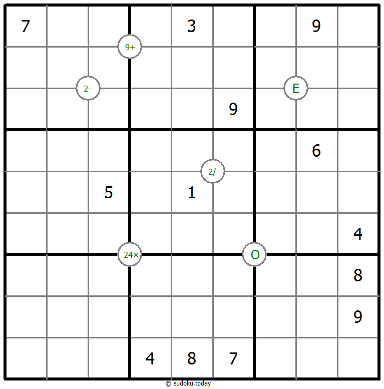 数学数独 #65747