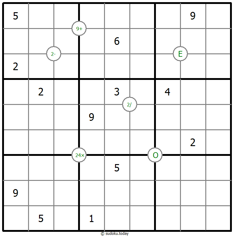 数学数独 #65765