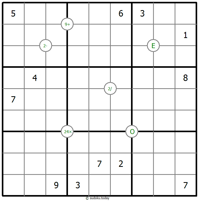 数学数独 #65778