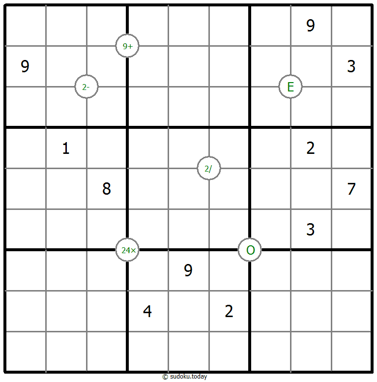 数学数独 #65786