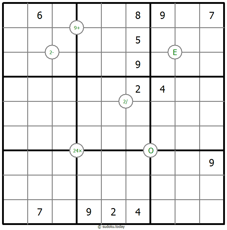 数学数独 #65796
