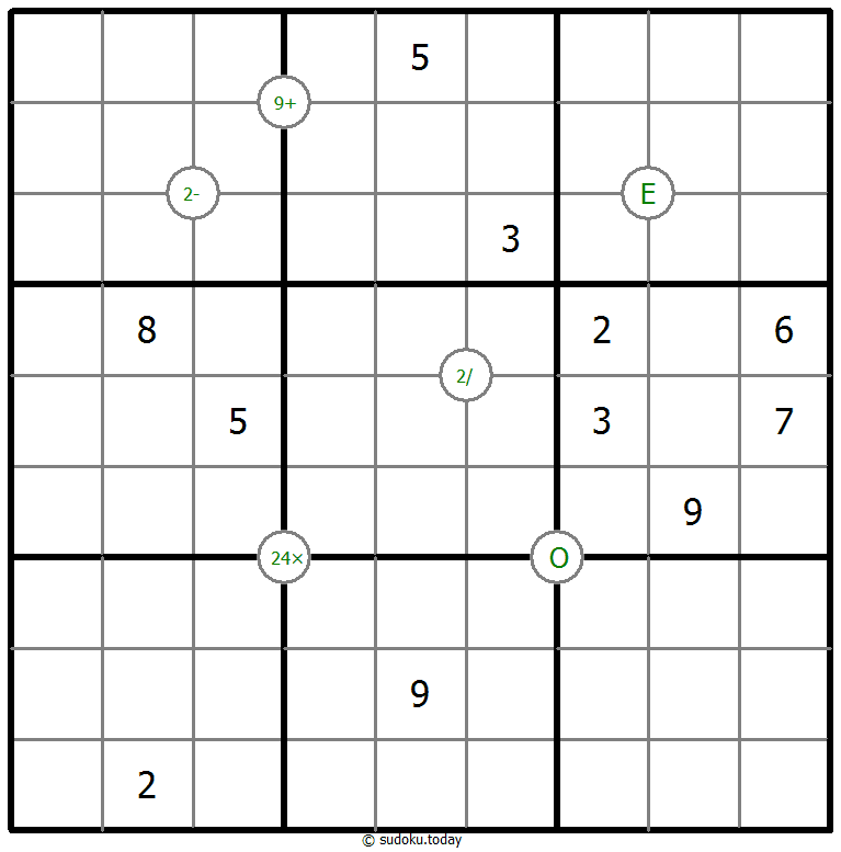 数学数独 #65804