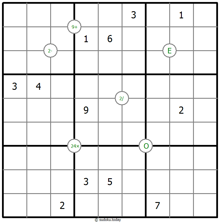 数学数独 #65805