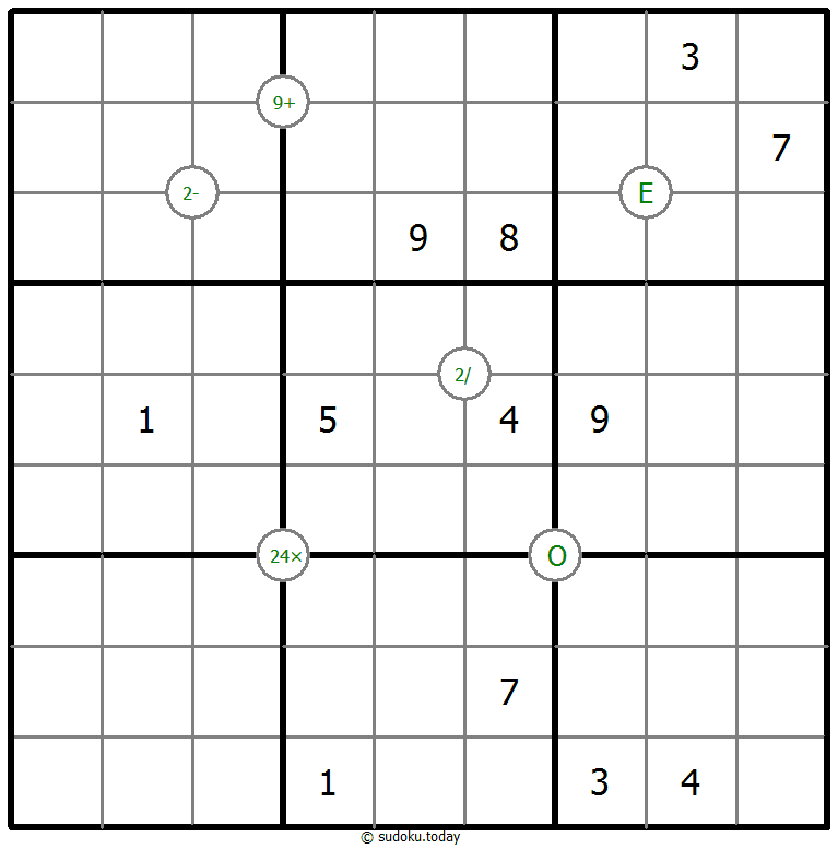 数学数独 #65814