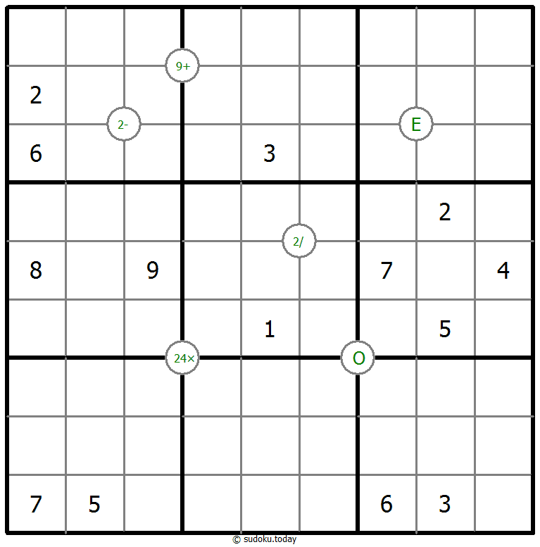 数学数独 #65821