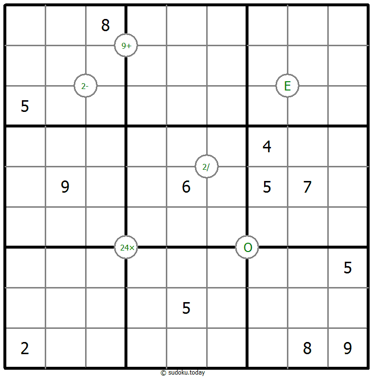 数学数独 #65822