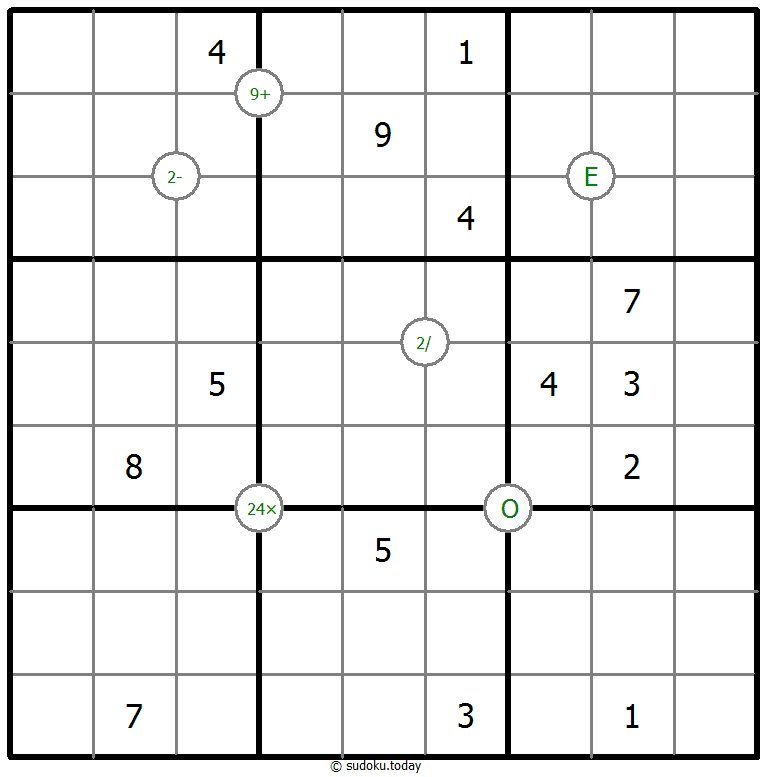 数学数独 #65826