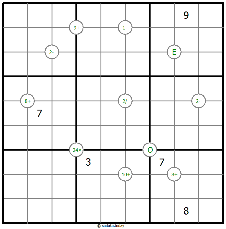 数学数独 #65854