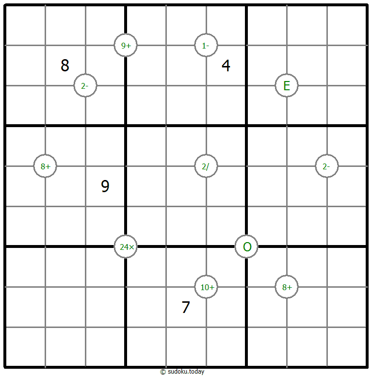 数学数独 #65863