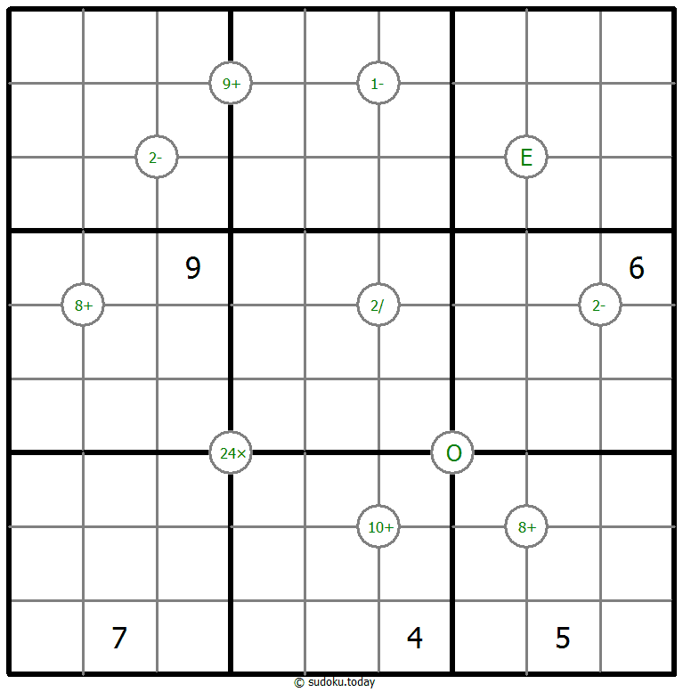 数学数独 #65864