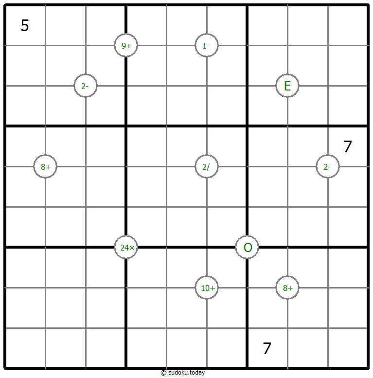 数学数独 #65867
