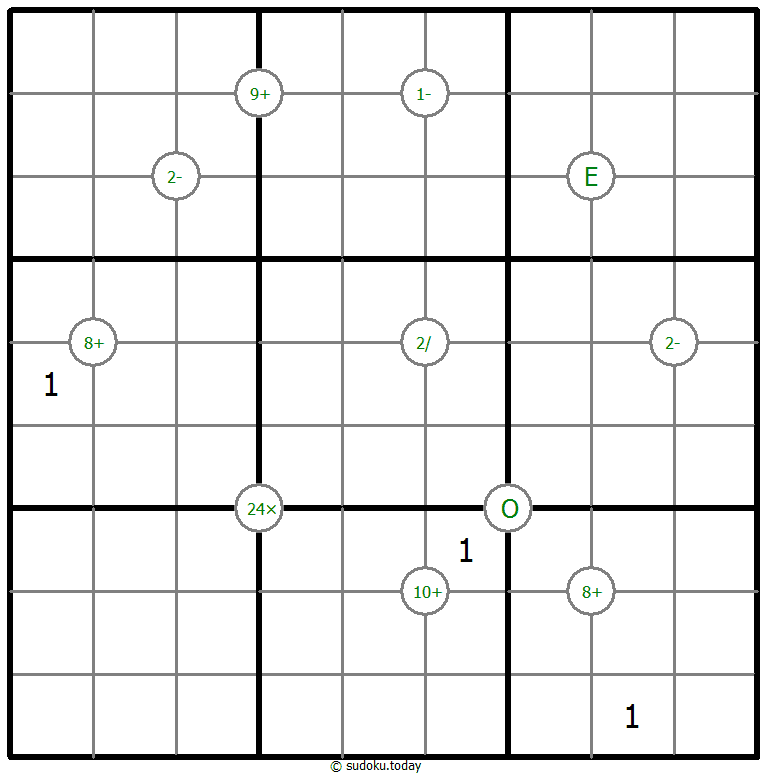 数学数独 #65868