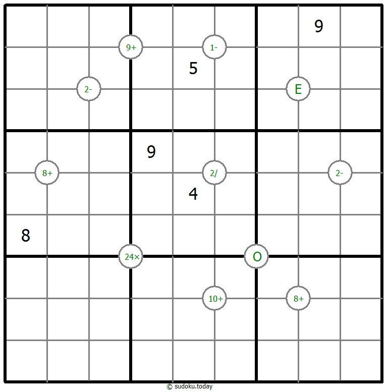 数学数独 #65869
