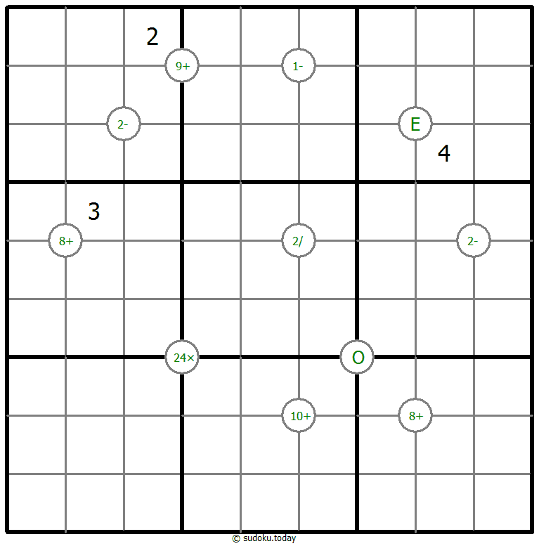 数学数独 #65870