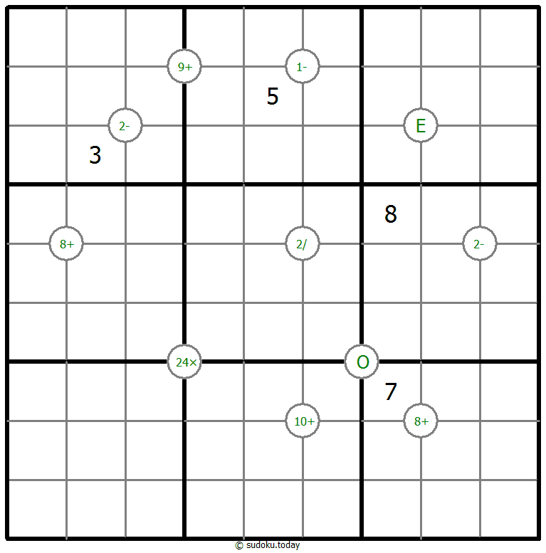 数学数独 #65876