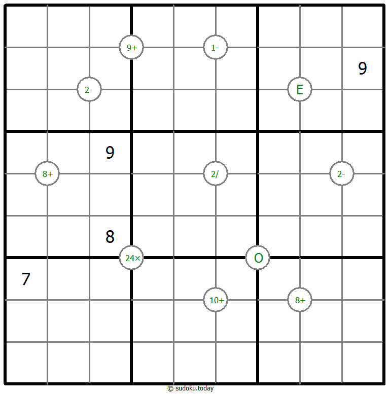 数学数独 #65893