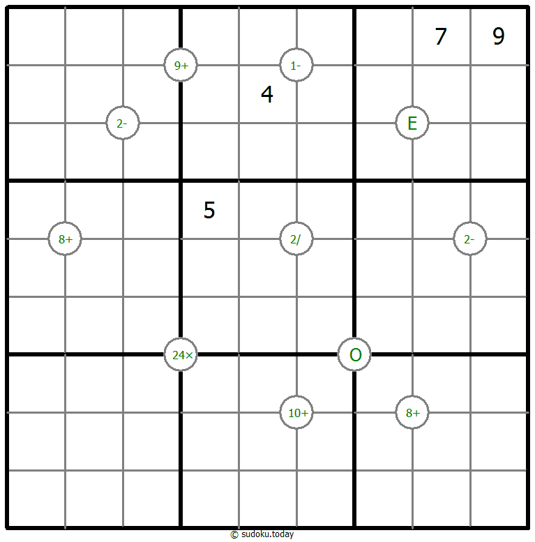 数学数独 #65896