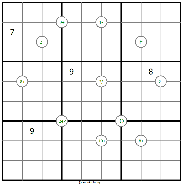 数学数独 #65897
