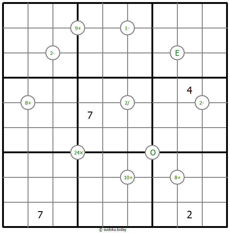 数学数独 #65901