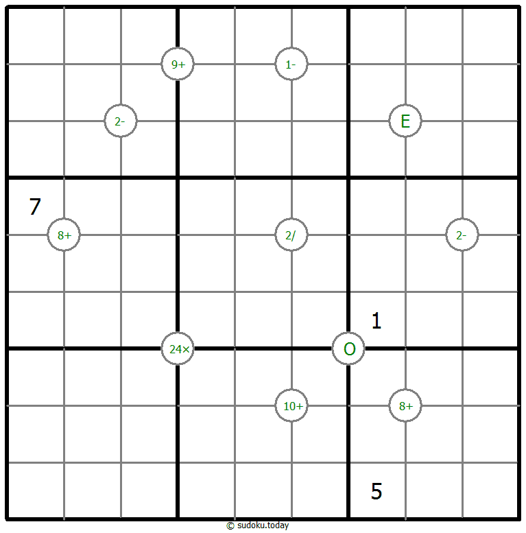 数学数独 #65904