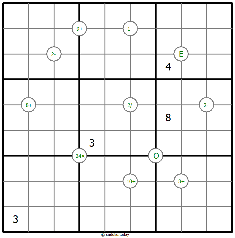 数学数独 #65907