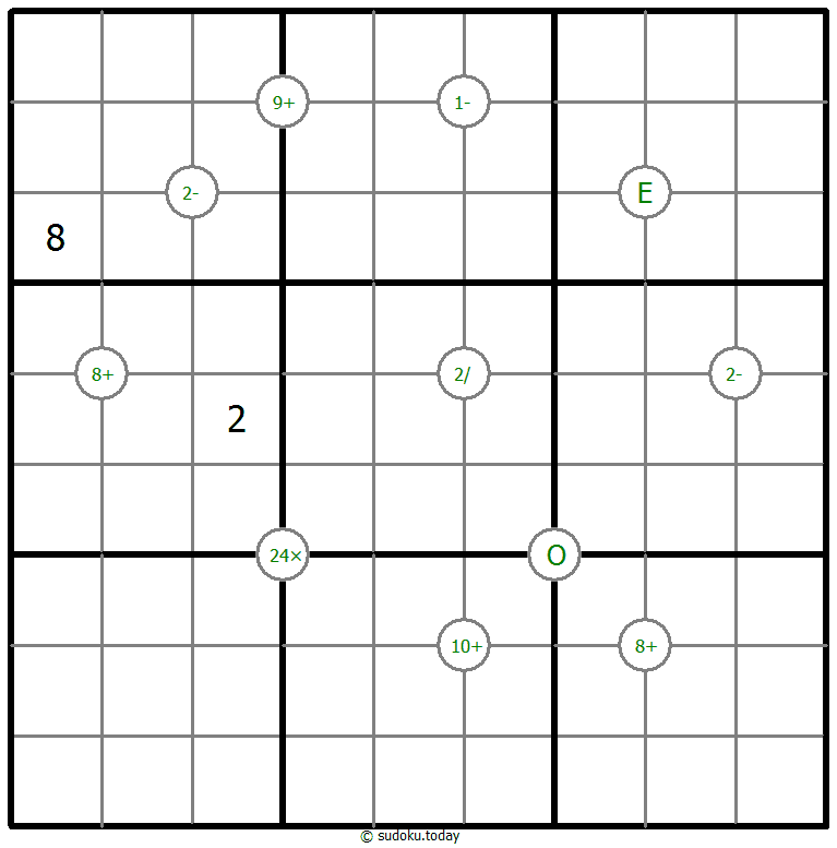 数学数独 #65909
