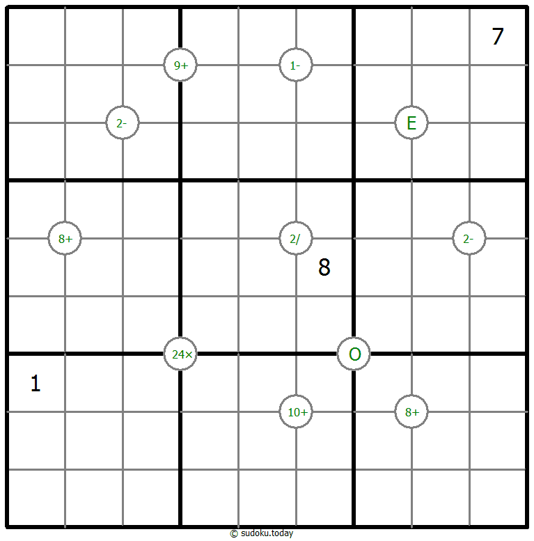数学数独 #65911