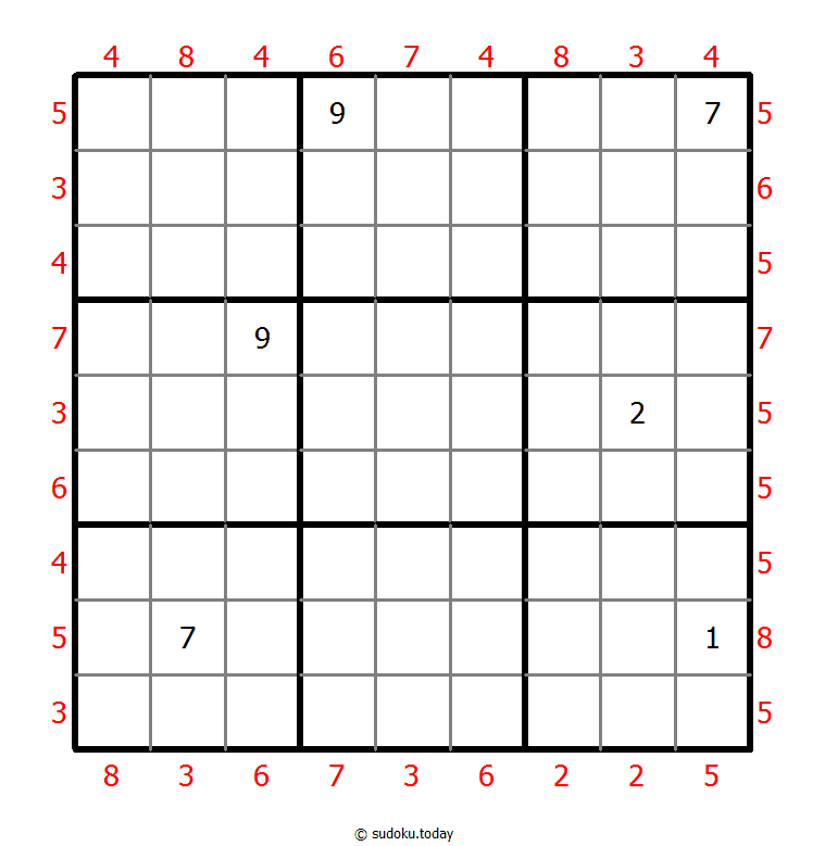 极大差数独 #54328