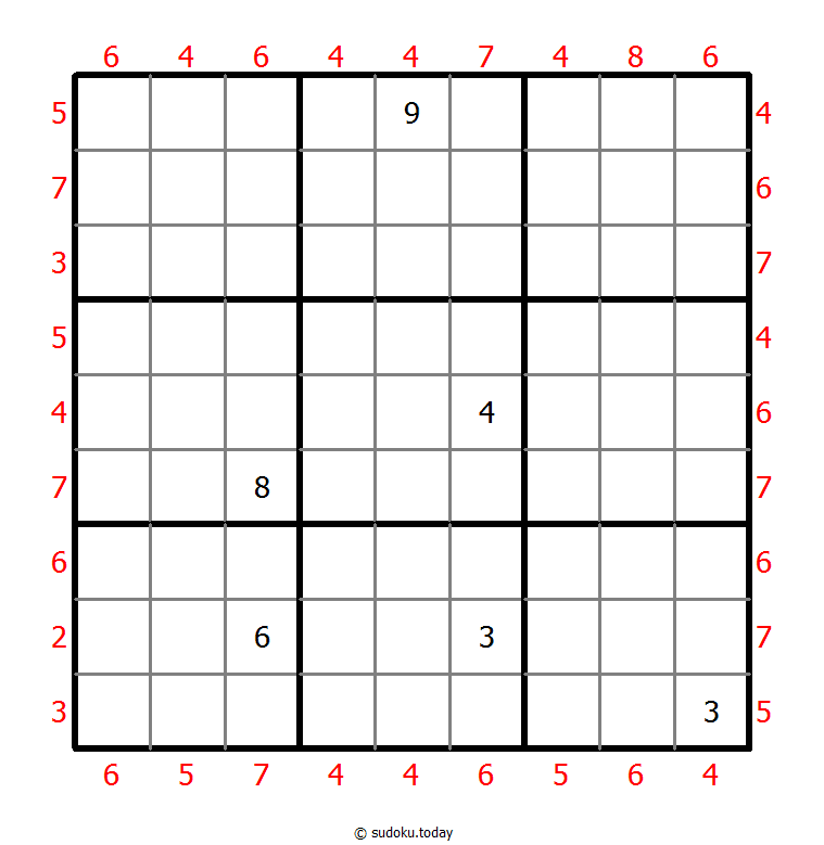 极大差数独 #54354