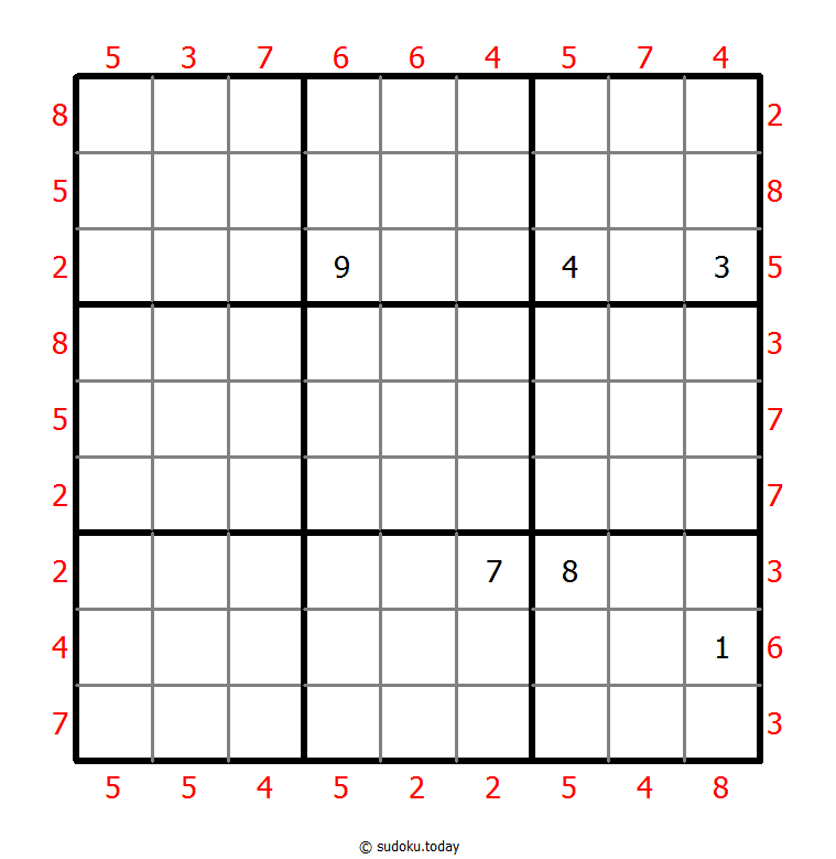 极大差数独 #54360