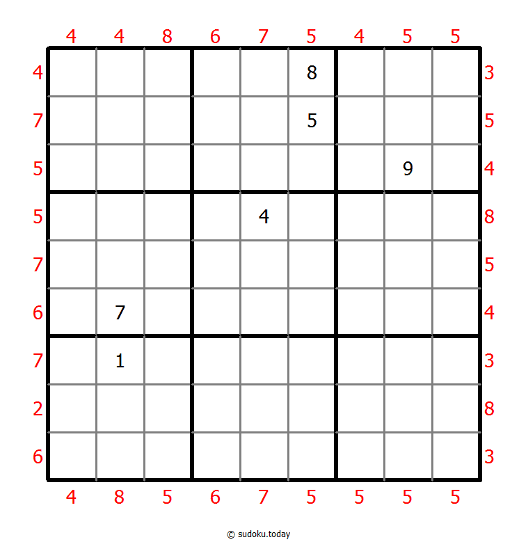 极大差数独 #54436