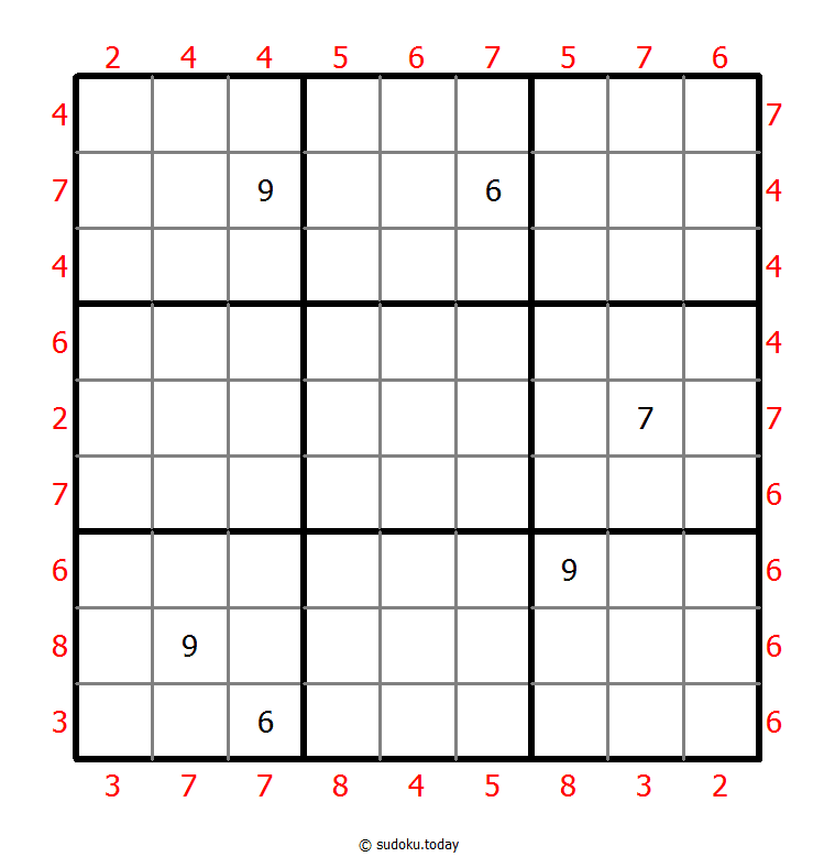 极大差数独 #54720