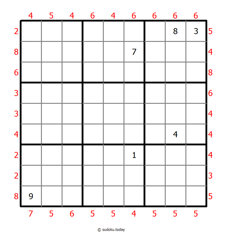 极大差数独 #54772