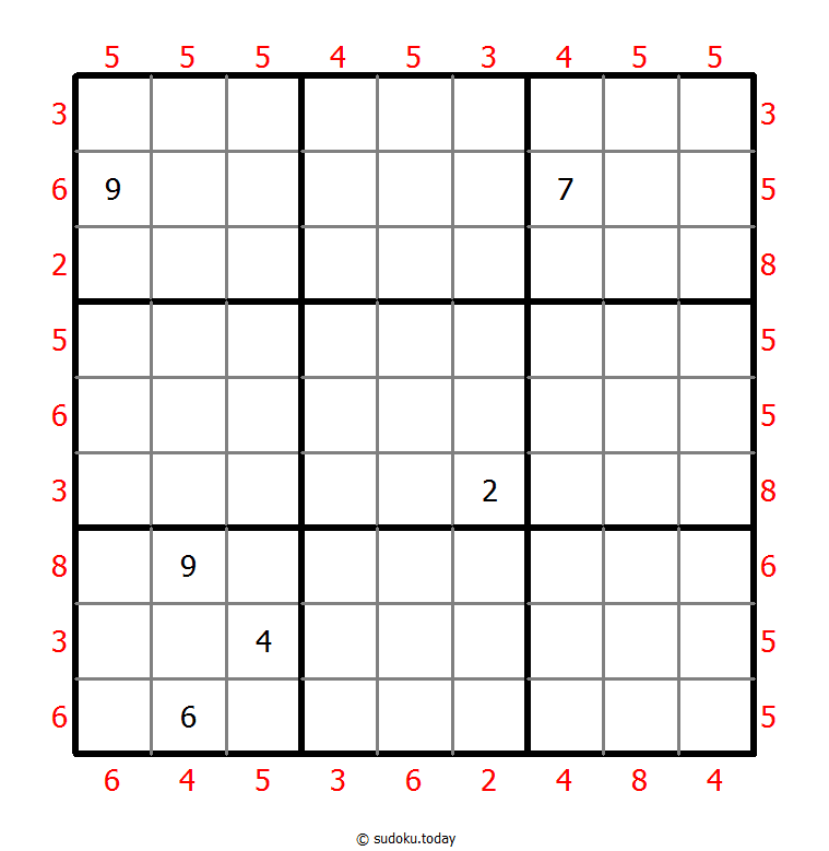 极大差数独 #55189